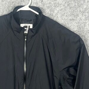 FootJoy DryJoys Tour Collection Golf Men's Large Black Full Zip Windbreaker
